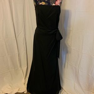 Dessy creations 2-piece formal gown.